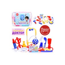 Набор доктора "Будьте здоровы",в чемоданчике 19*10.5*13 см