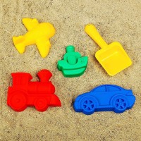 Набор для игры в песке №104 (формочки,совок),пак 17*14*9 см