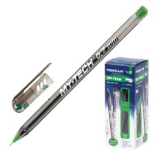 *Ручка шариковая Pensan My-Tech 0,7 мм цв.зеленый