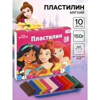 Пластилин 10 цв. 150 гр. Девушки ,к/к 15*14*1,5 см