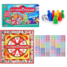Игра экономическая "Антимонополия",к/к 47*26*5 см
