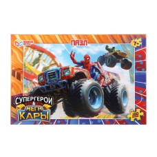 Пазлы 160 "Супергерои и Мегакары" к/к 28,5*19*3,5 см