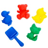 Набор для игры в песке №103 (формочки,совок),пак 10*10*15 см