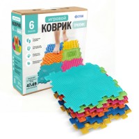 Коврик игровой "Тропик" 6 элементов  тм. Совтехстром