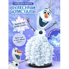 Набор для творчества "Чудесные кристаллы" Снеговик ,к/к 12*12*4 см