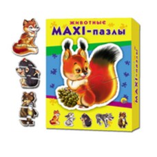 Макси-пазлы Животные, кор. 19*14*5,5 см
