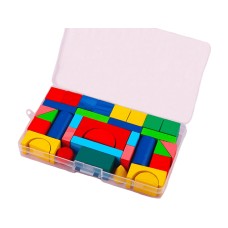 Игрушка деревянная Головоломка-Геометрические фигуры,17*10*2 см