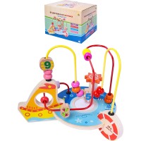 Игрушка деревянная Лабиринт "Морское путешествие" 25*21*20 см