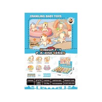 *Игрушка заводная Пупсик , в ассорт. 7,5 см