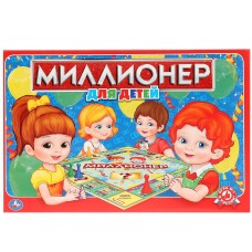 Игра настольная экономическая "Умные игры" Миллионер для детей.к/к