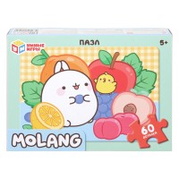 *Пазлы 60 "Умные игры" Molang ,к/к 19*14*3,5 см