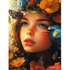 *Пазлы 500 Лесная фея ,к/к 32*23*4,5 см