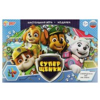 Игра-ходилка "Умные игры" Супер щенки.к/к 33*22*3 см