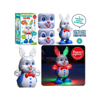 Игрушка на бат."Танцующий заяц".к/к 19*10,5*10 см