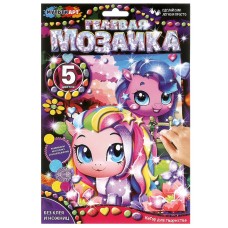 Мозаика гелевая "МультиАрт" Пони, 23*17 см