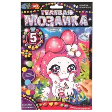 Мозаика гелевая "МультиАрт" Зайчик, 23*17 см