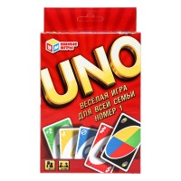 Игра карточная "Умные игры" UNO ,к/к 9*13*2,5 см