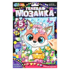 Мозаика гелевая "МультиАрт" Лиса,23*17 см